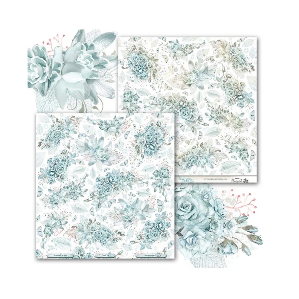 Margaret Scrapbook papier – Winter it's Coming kusový 0516