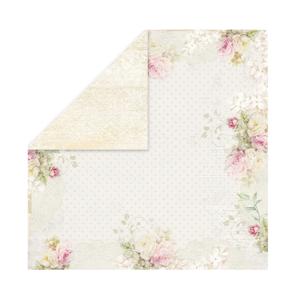 Craft & You Design Scrapbook papier Flower Romance 12x12