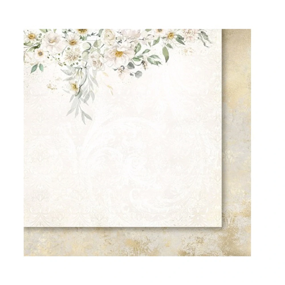 Paper Heaven Scrapbook papier Woman in gold  12x12