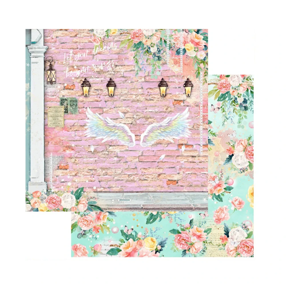 Memory Place Scrapbook papier Happy Place 12x12