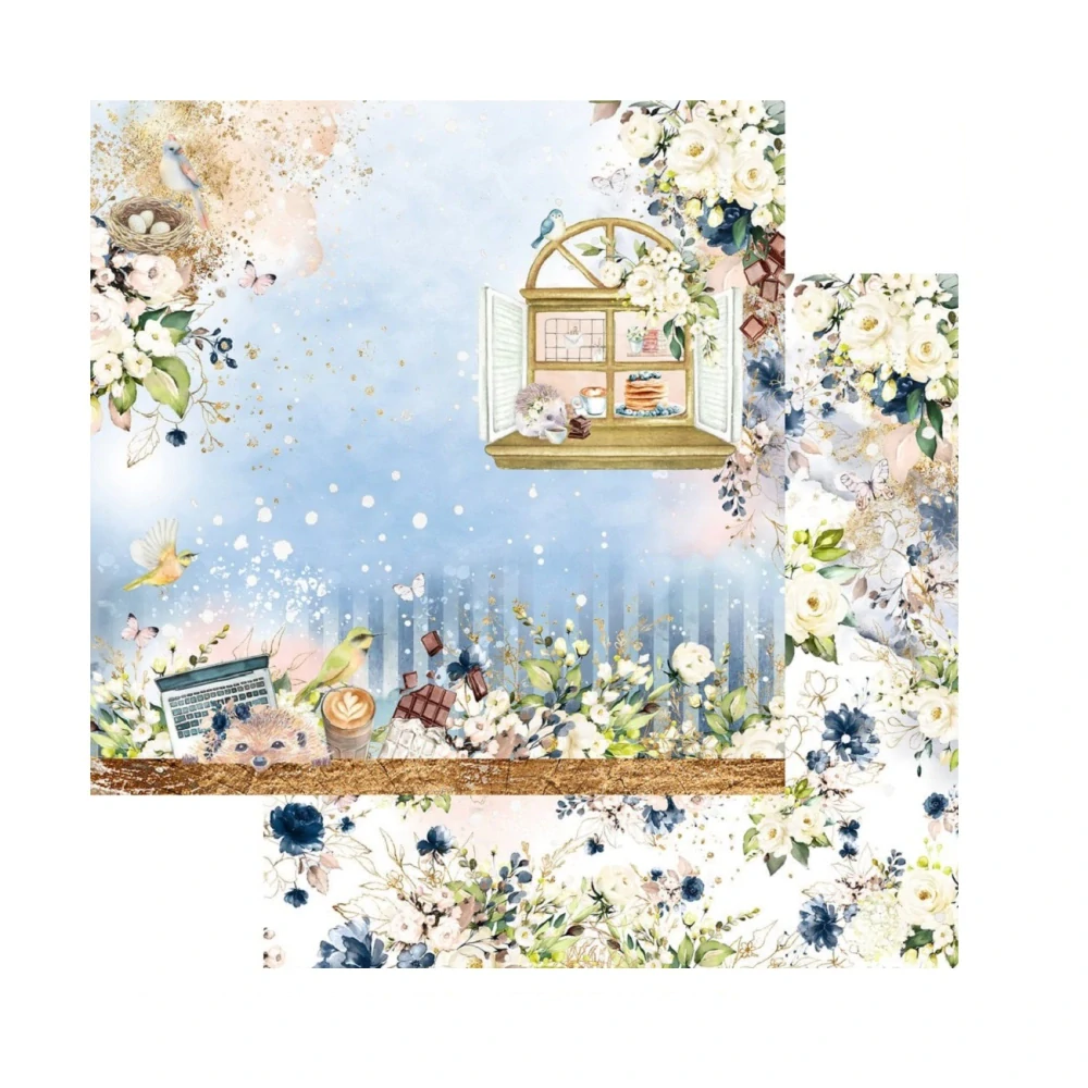 Memory Place Scrapbook papier Hello 6x6