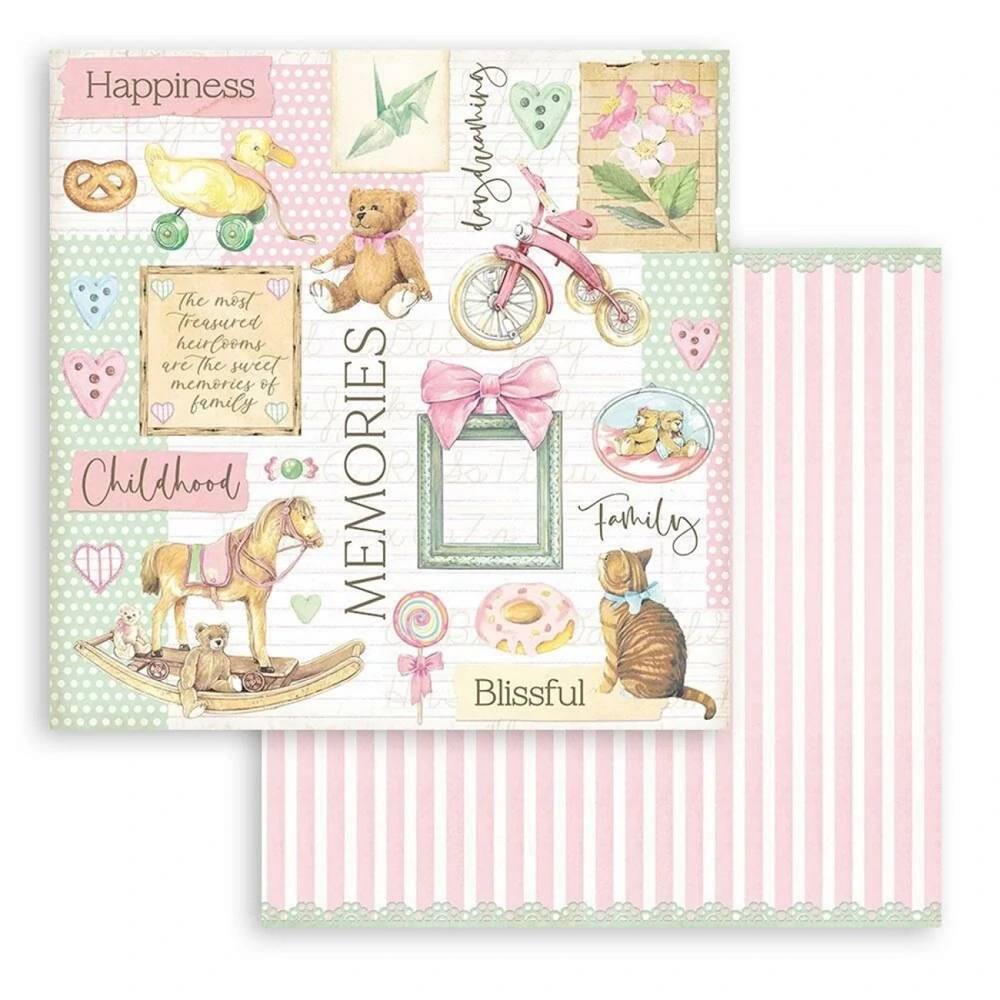 Stamperia Scrapbook papier – Daydream 12x12
