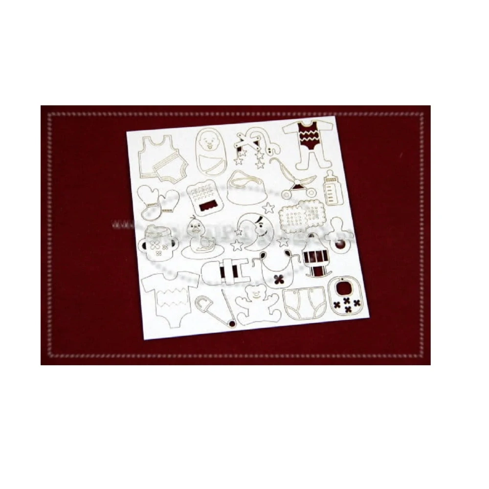 Lepenkový výrez 1690 detská zostava