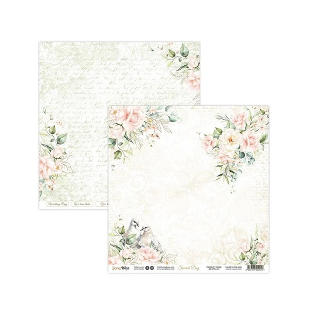 Scrapboys Scrapbook papier Special Day 12x12