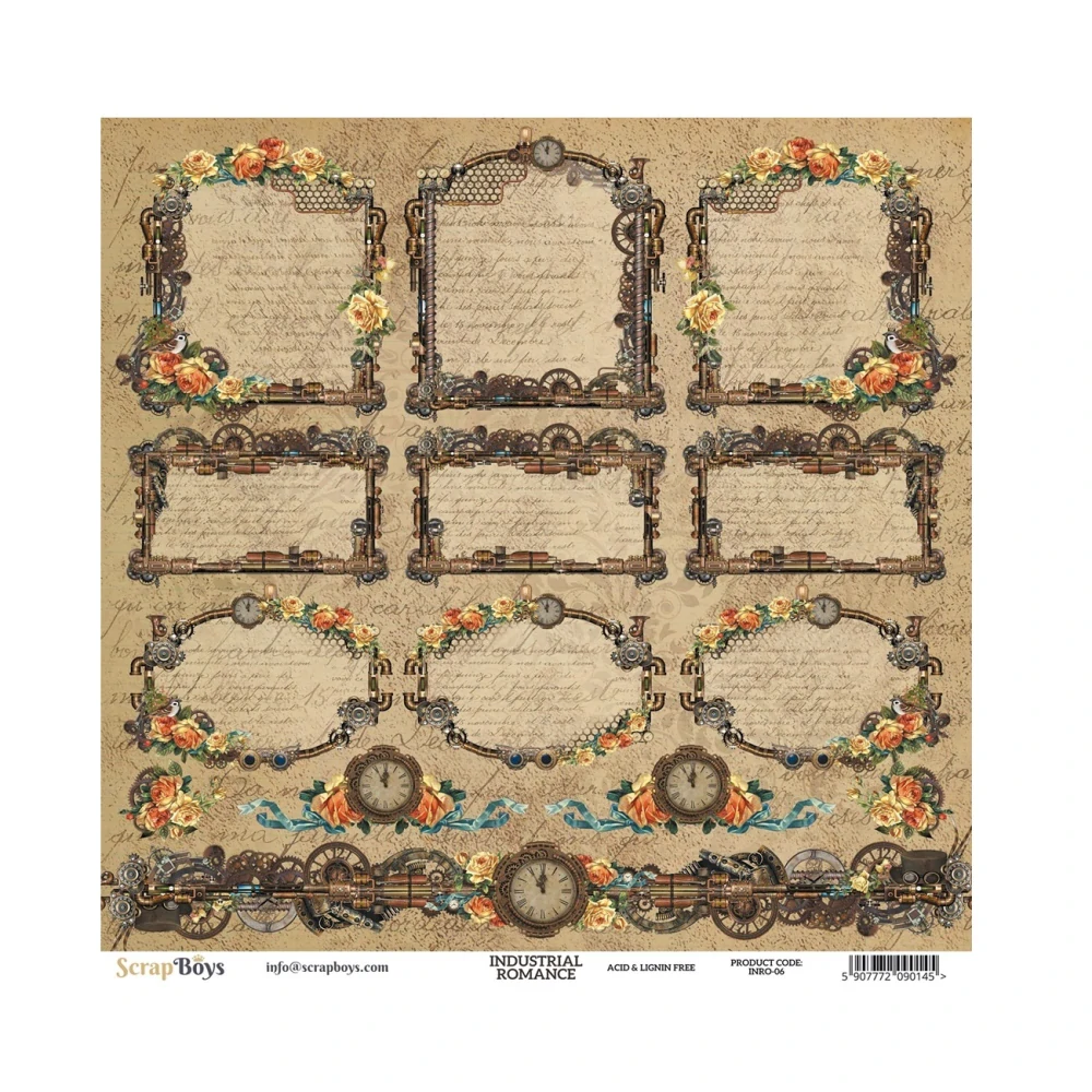 Scrapboys Scrapbook papier INRO 06
