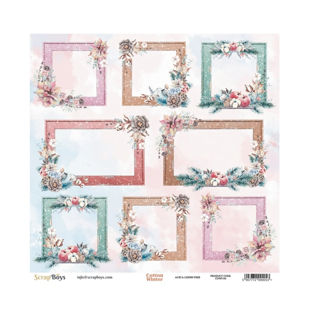 Scrapboys Scrapbook papier COWI 06