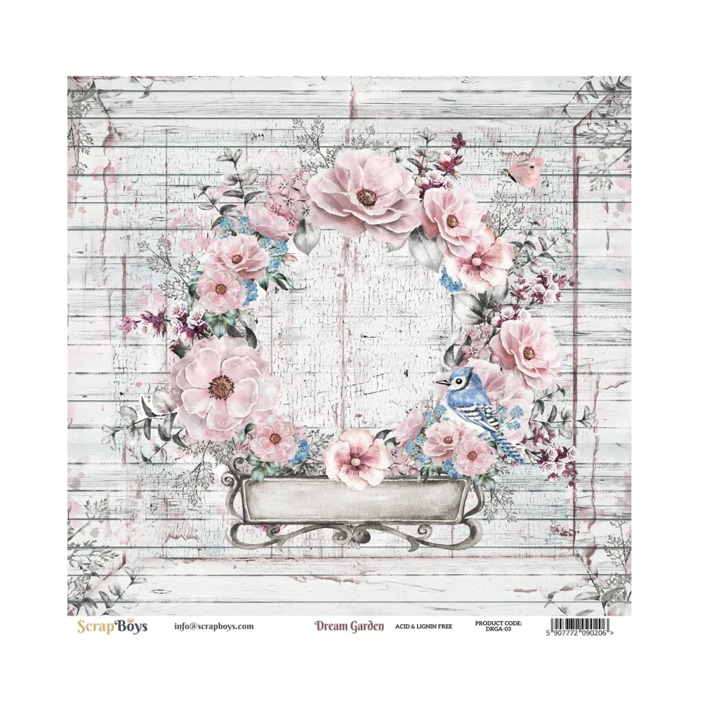 Scrapboys Scrapbook papier DRGA 03