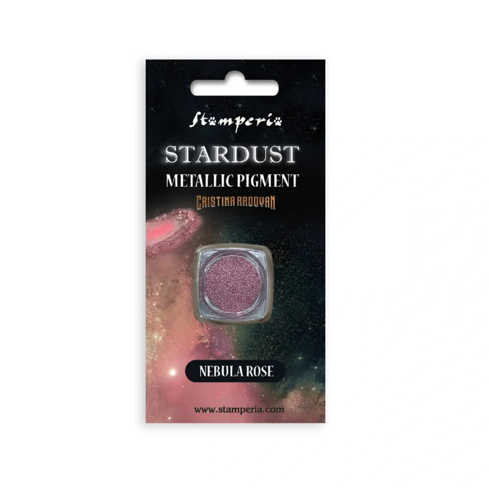Stamperia Metalický pigment Stardust nebula rose