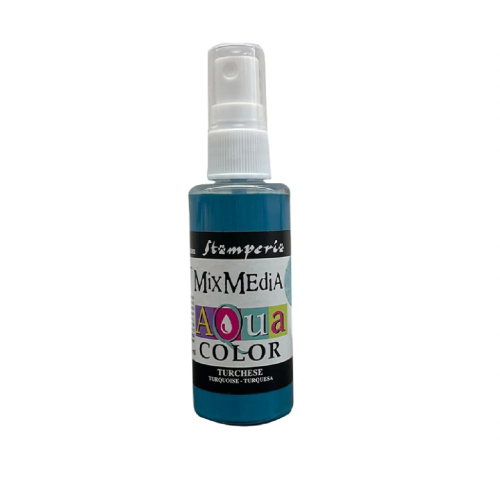 Stamperia Aqua Color atrament turchese