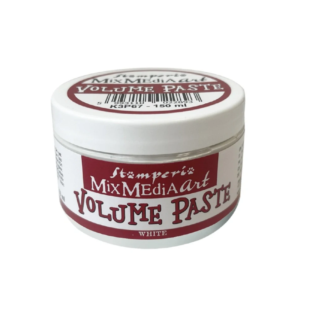 Stamperia Volume Paste biela