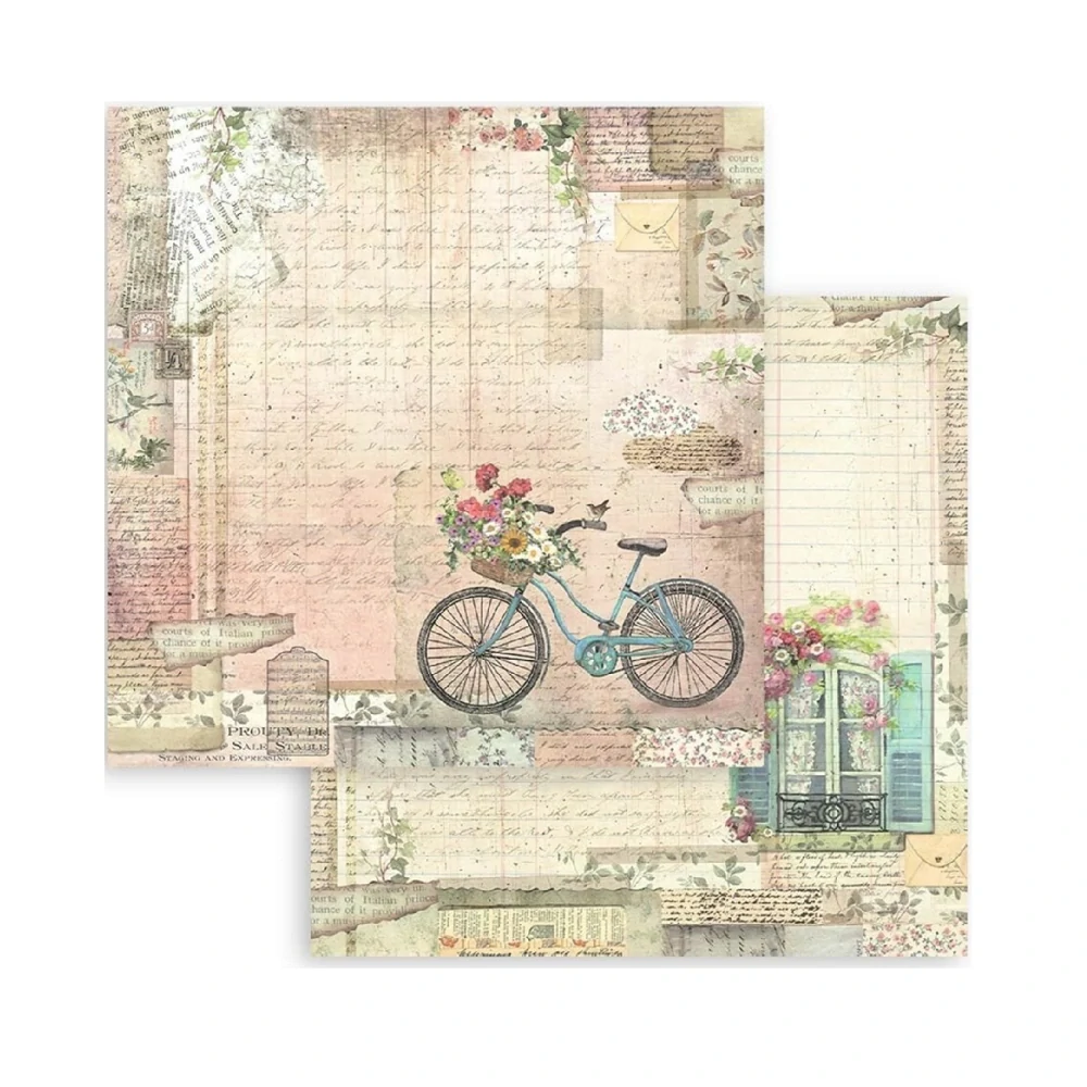 Stamperia Scrapbook papier –Garden 8x8