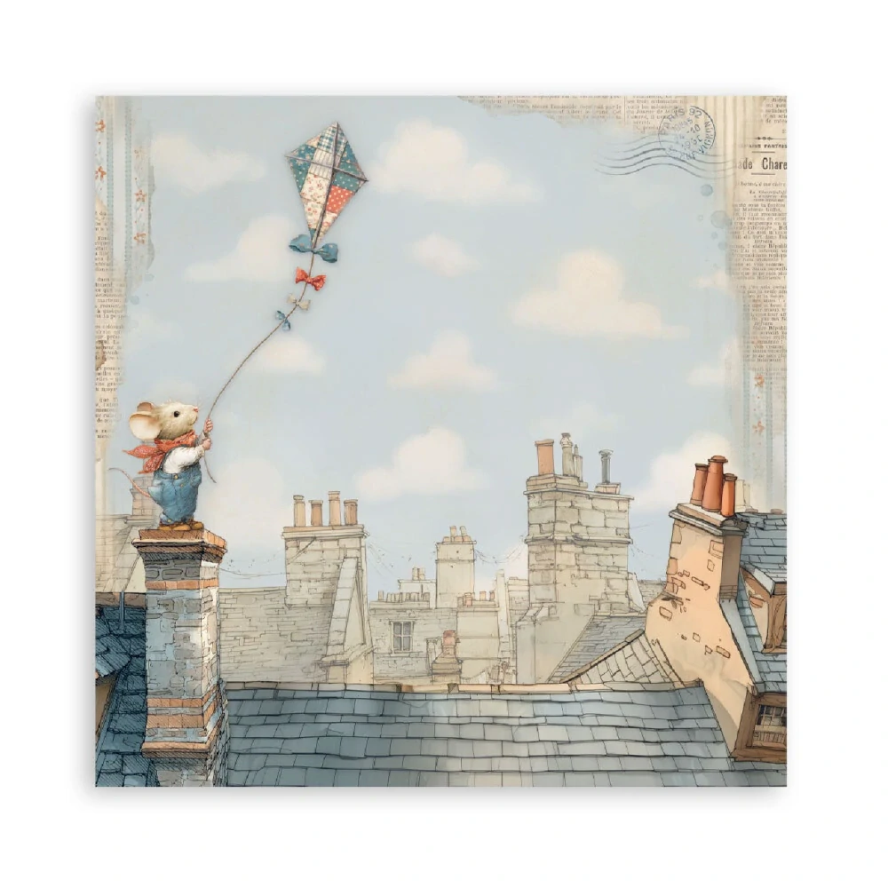 Stamperia Scrapbook papier – Family 12x12 Maxi