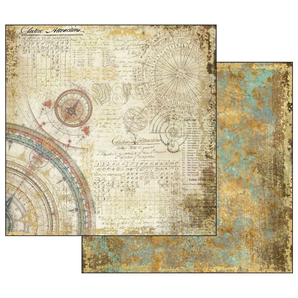 Stamperia Scrapbook papier – Alchemy 12x12