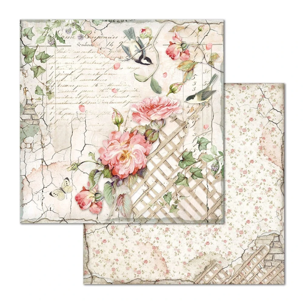 Stamperia Scrapbook papier – House of Roses 12x12