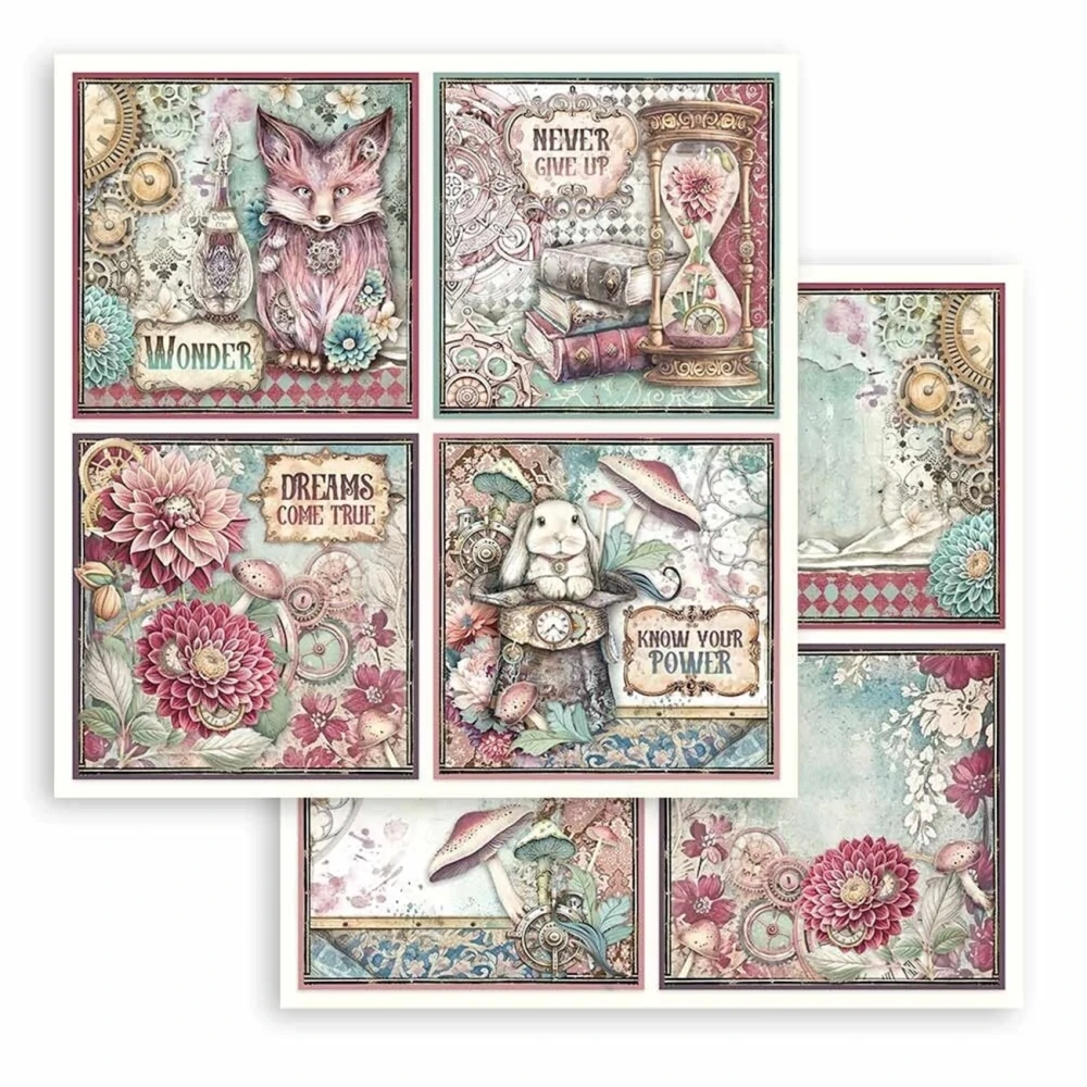 Stamperia Scrapbook papier – Master of Magic 12x12