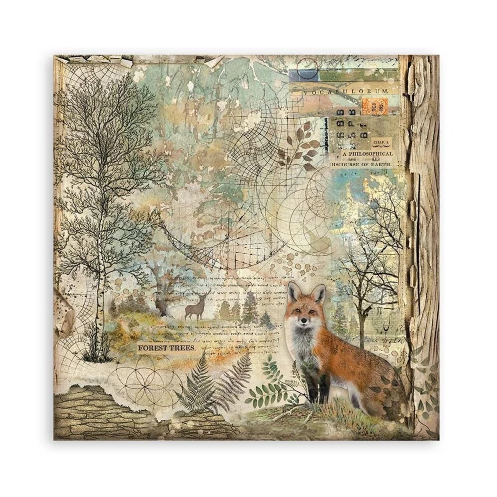 Stamperia Scrapbook papier – Forest Maxi 12x12