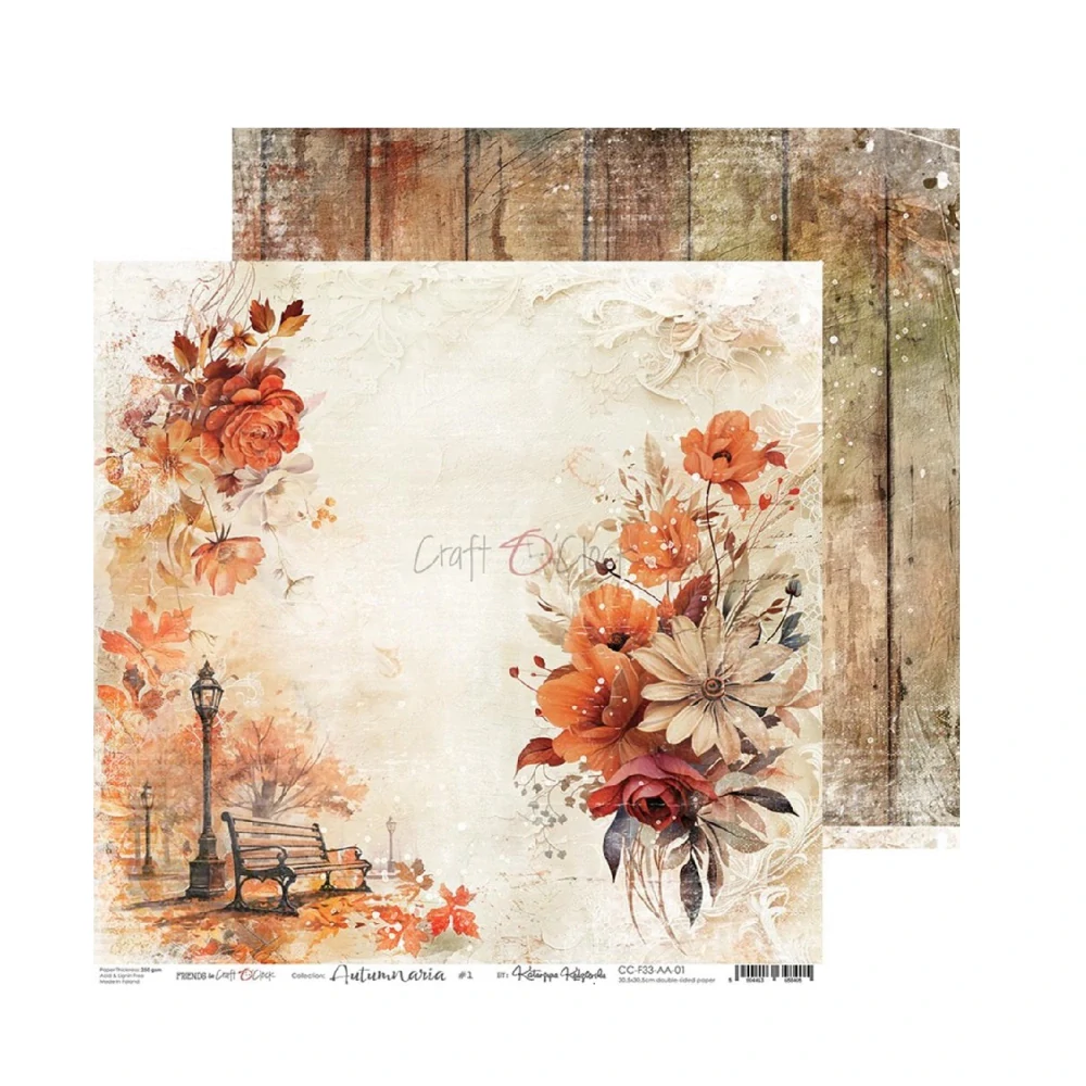 Craft O´ Clock Scrapbook papier - Autumnaria 12x12