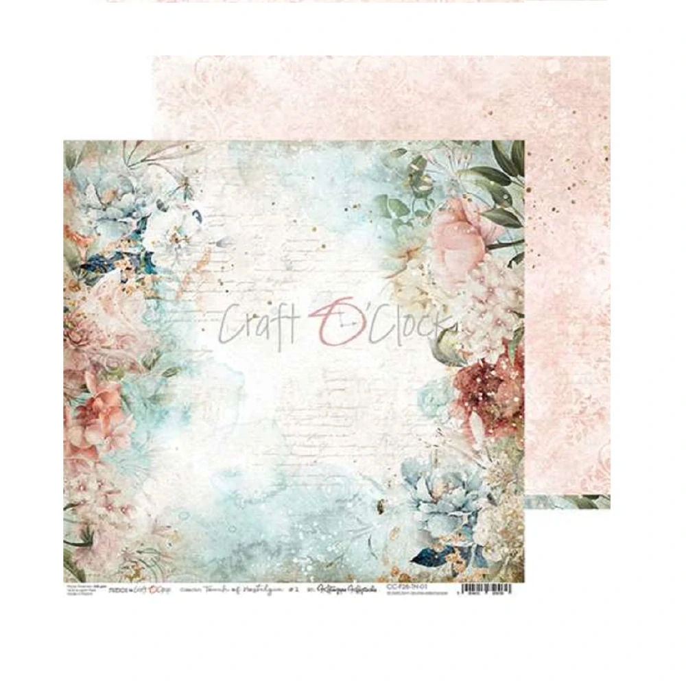 Craft O´ Clock Scrapbook papier - Touch of Nostalgia 8x8