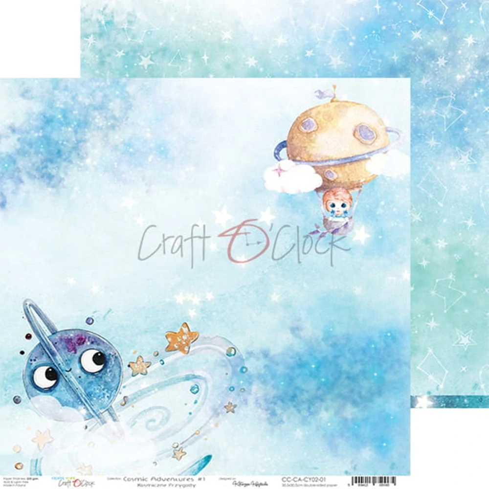 Craft O´ Clock Scrapbook papier - Cosmic Adventures 12x12