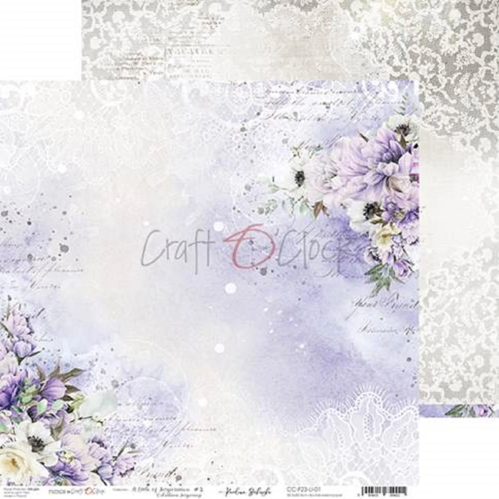 Craft O´ Clock Scrapbook papier - A Little of Inspiration 12x12