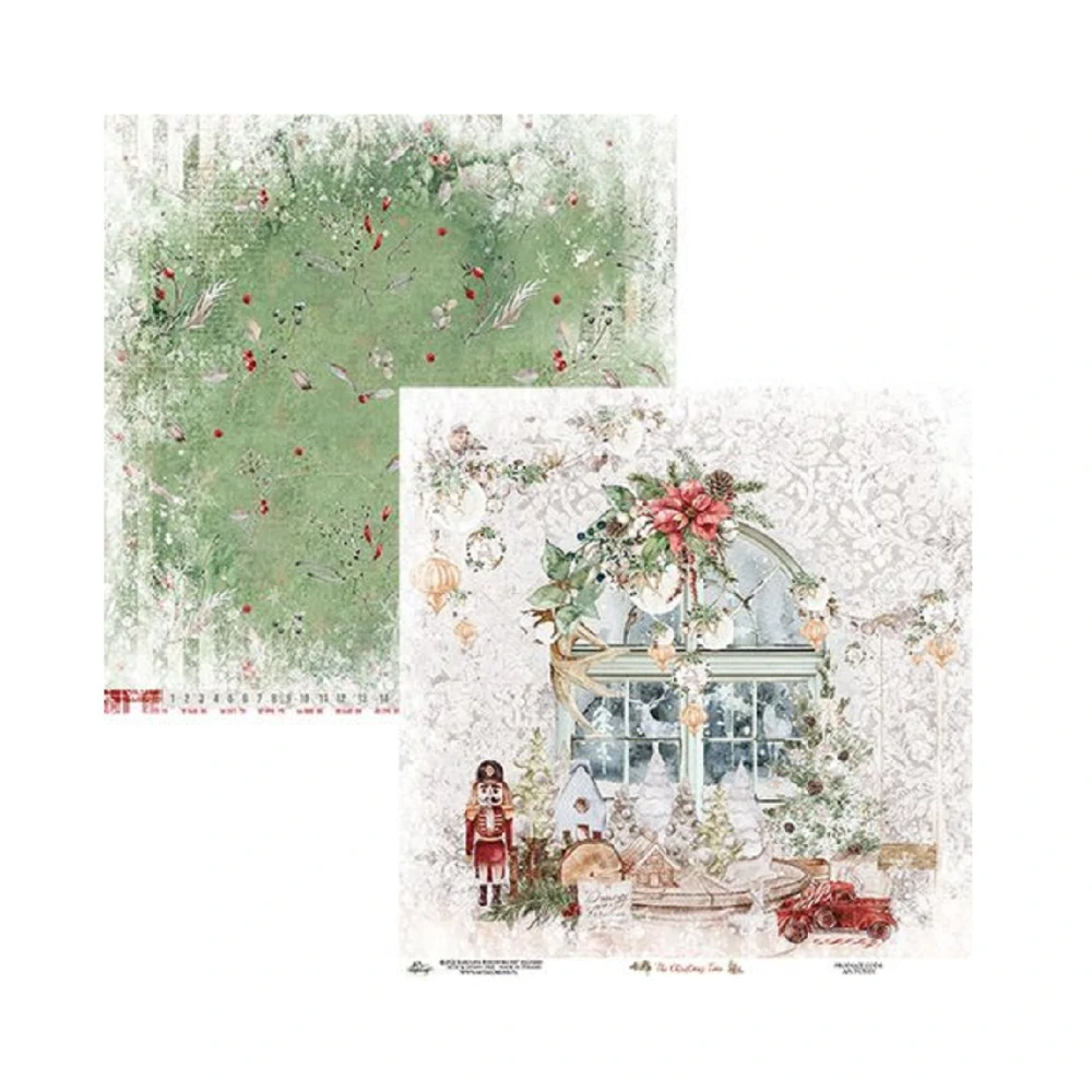 Alchemy of Art Scrapbook papier The Christmas Time 12x12