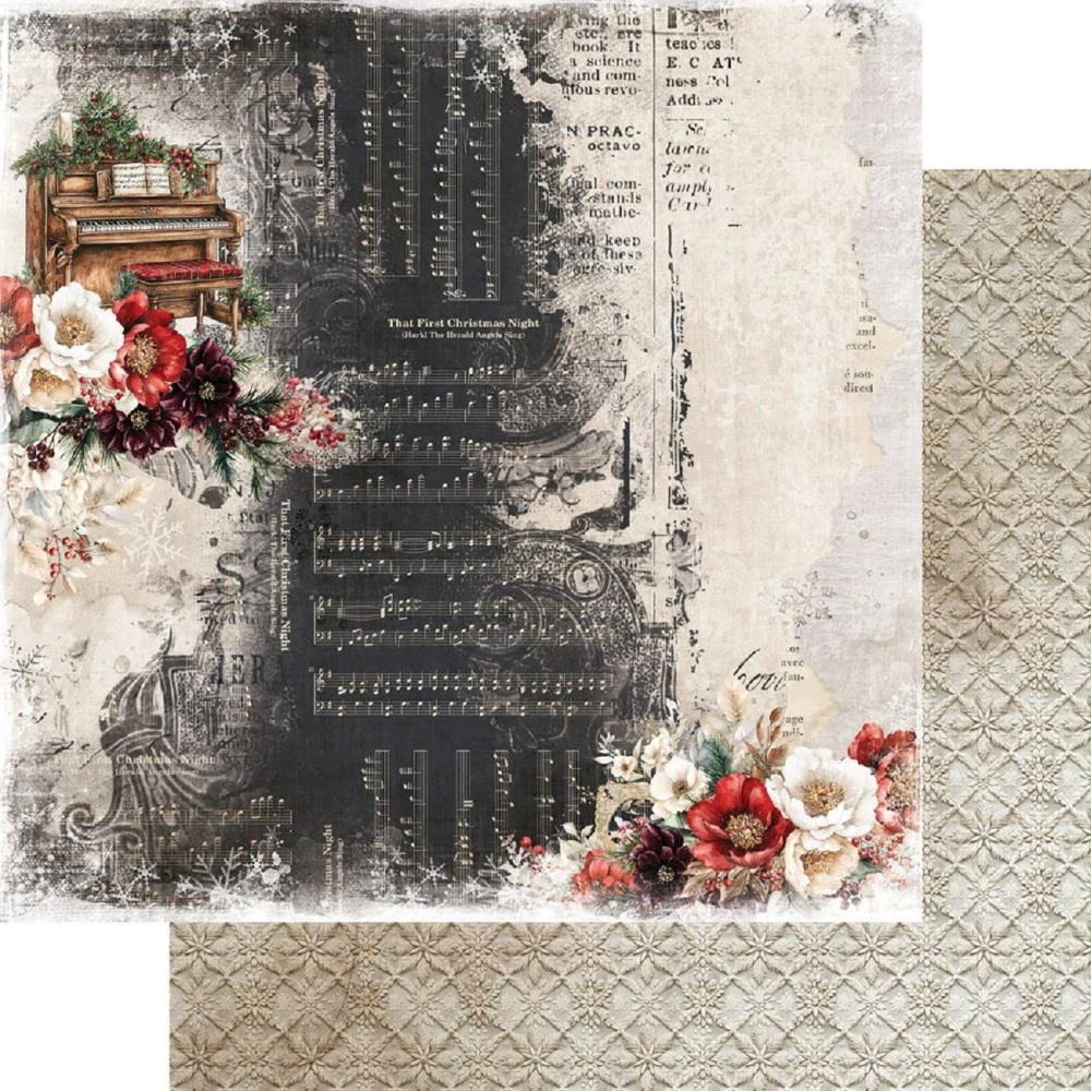 Alchemy of Art Scrapbook papier Wonderful Christmas Time 12x12