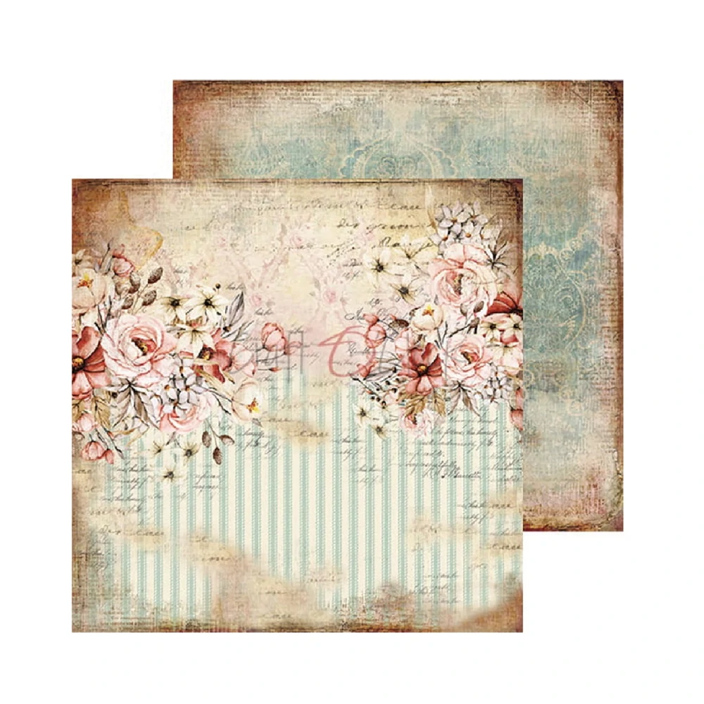 Craft O´ Clock Scrapbook papier - Vintage Beauty 8x8