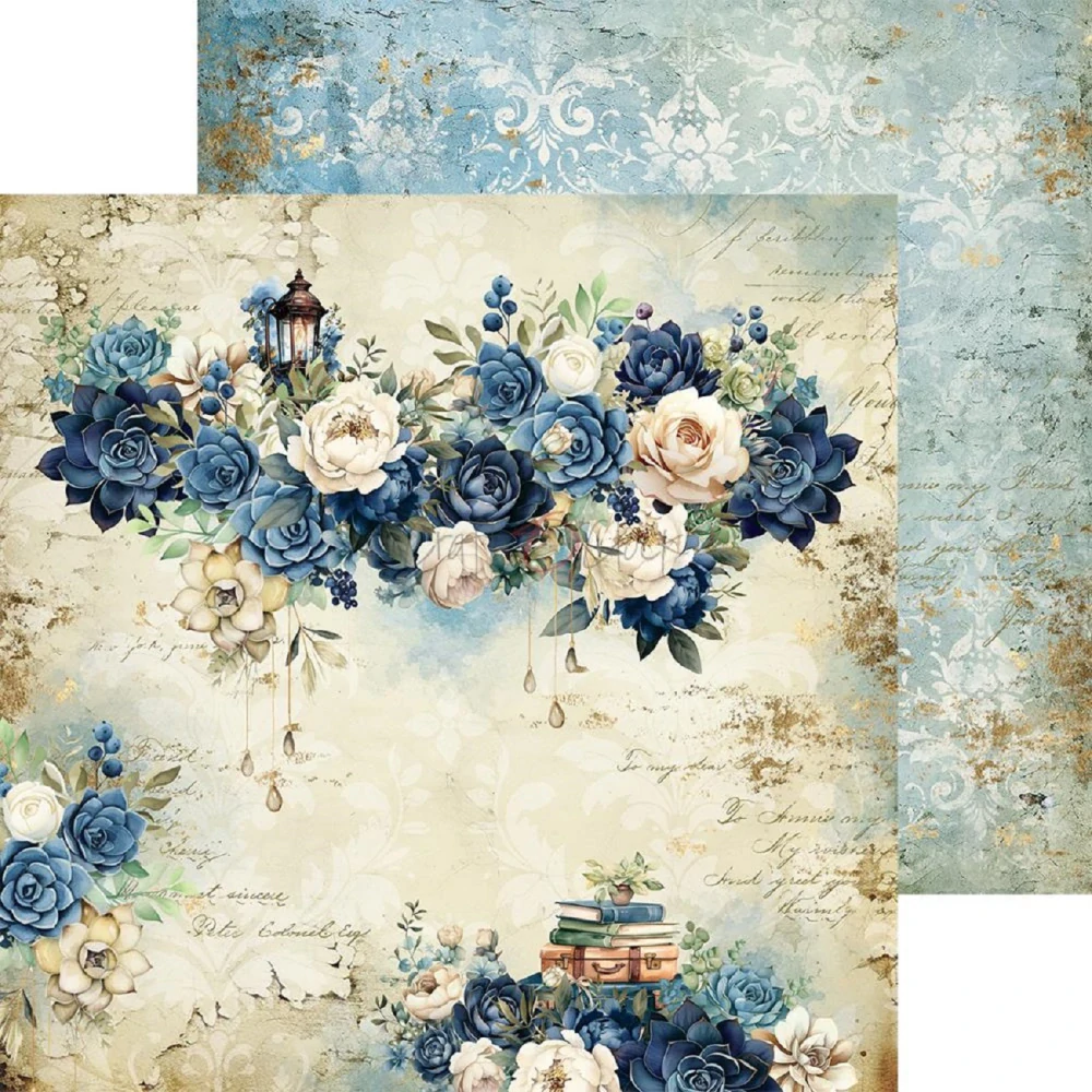 Craft O´ Clock Scrapbook papier - Lovely When You’re Red 8x8