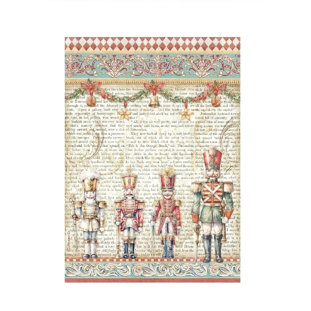 Ryžový papier Stamperia DFSA4942