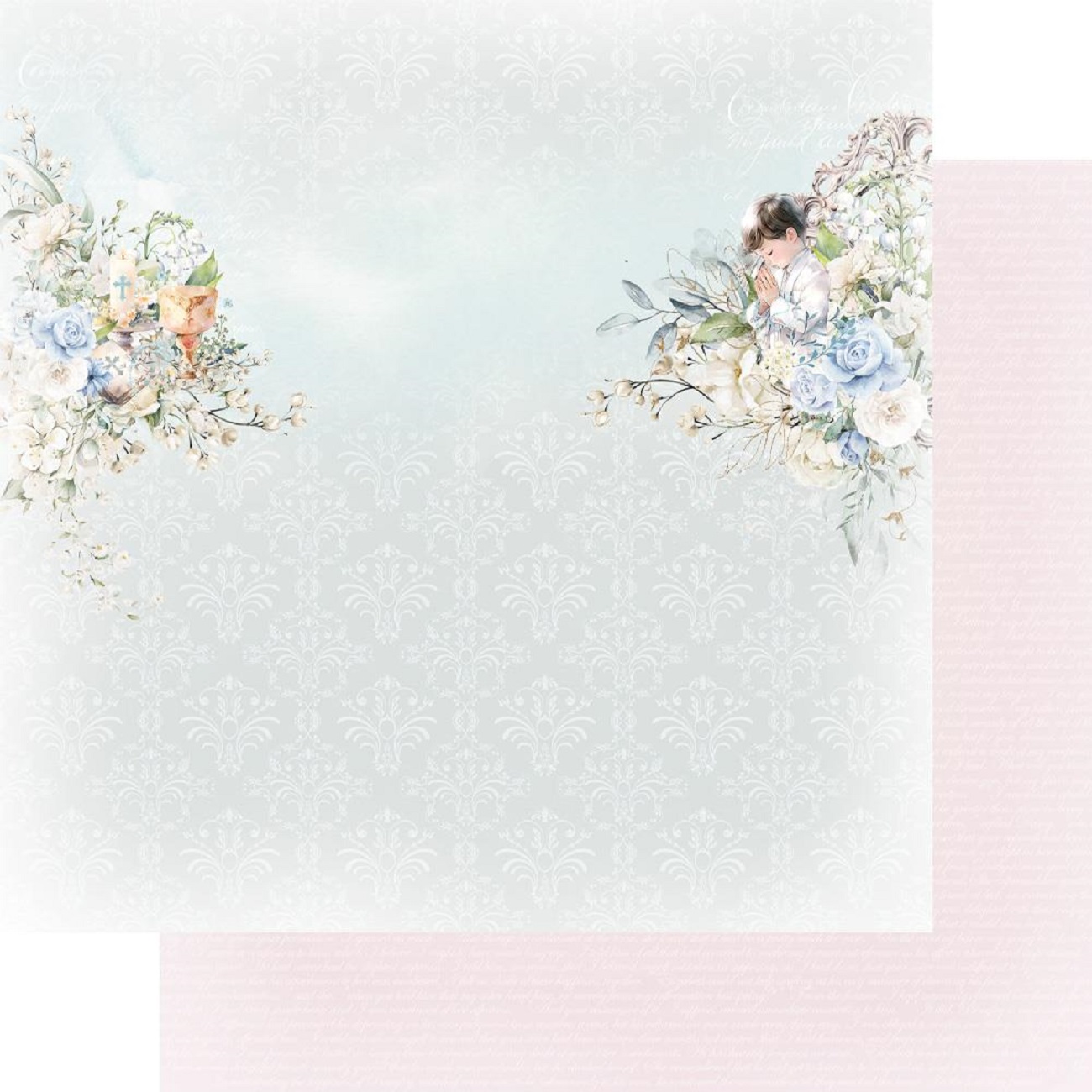 Alchemy of Art Scrapbook papier First Holy Communion 12x12