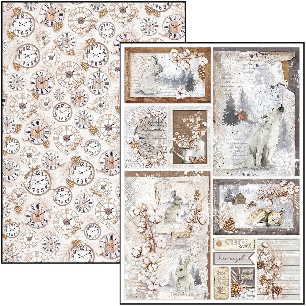 Ciao Bella Scrapbook papier Cozy Moments A4