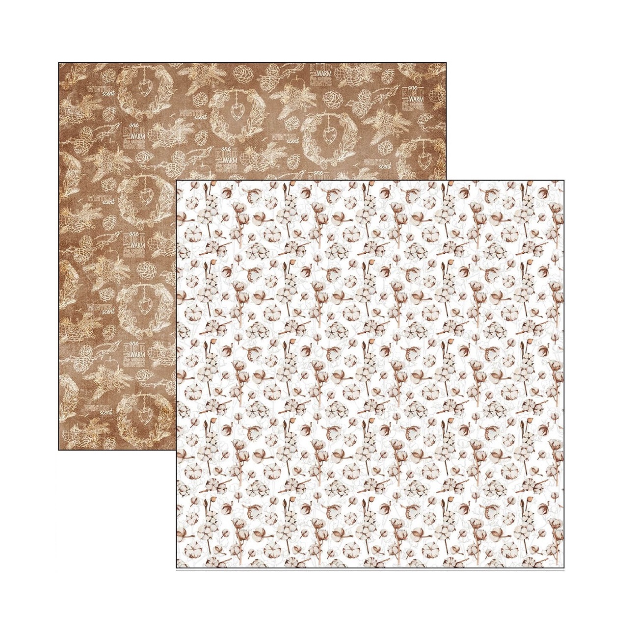 Ciao Bella Scrapbook papier Cozy Moments 12x12