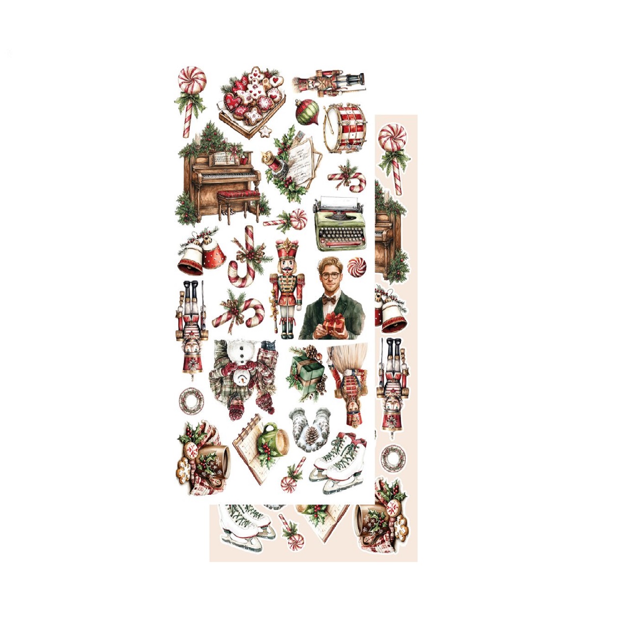 Alchemy of Art Scrapbook papier Wonderful Christmas Time 6x12