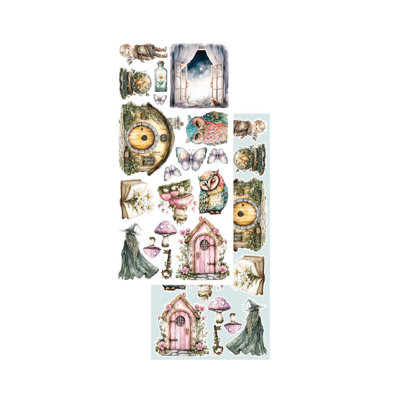 Alchemy of Art Scrapbook papier The World of Fairies 6x12