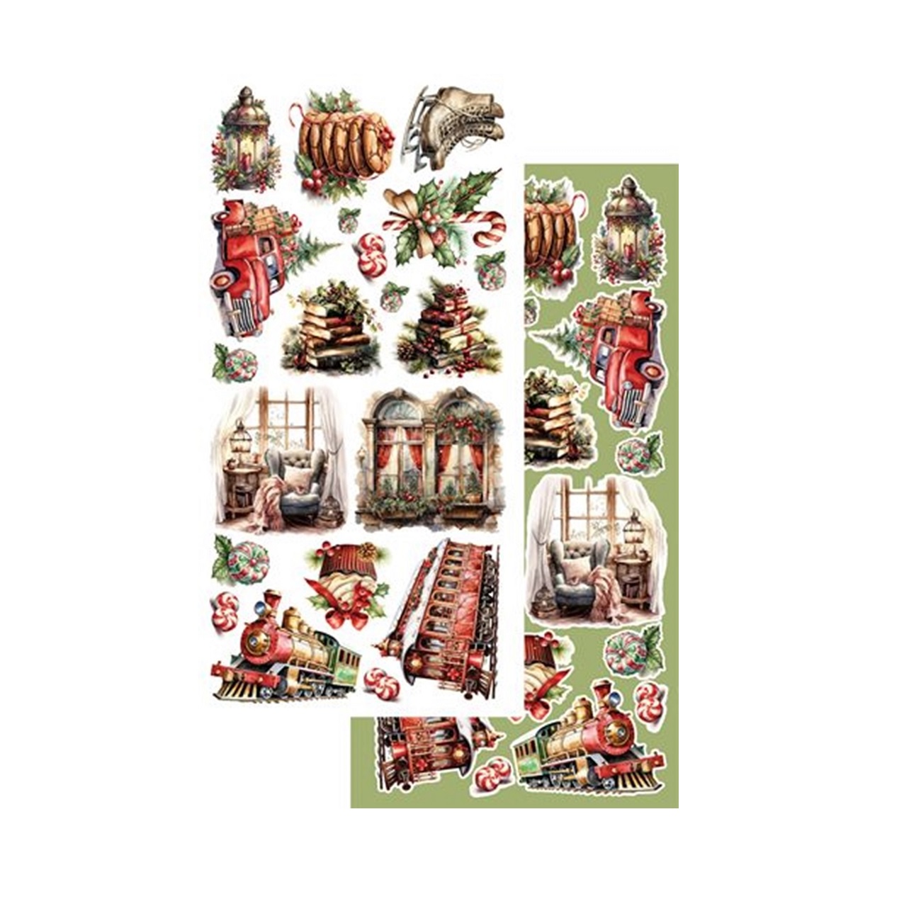 Alchemy of Art Scrapbook papier Merry Christmas 6x12