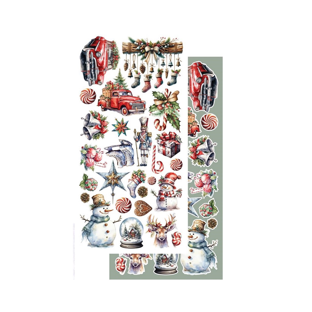 Alchemy of Art Scrapbook papier Ho, Ho, Ho 6x12