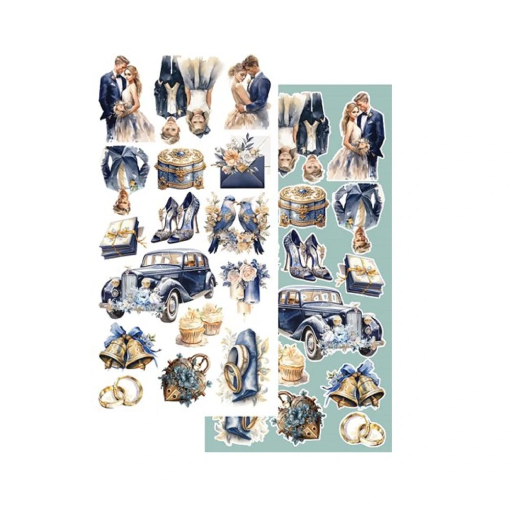 Alchemy of Art Scrapbook papier In Frosty Colors 6x12