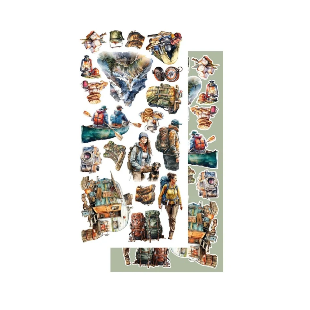 Alchemy of Art Scrapbook papier Whispers of the Mountains 6x12