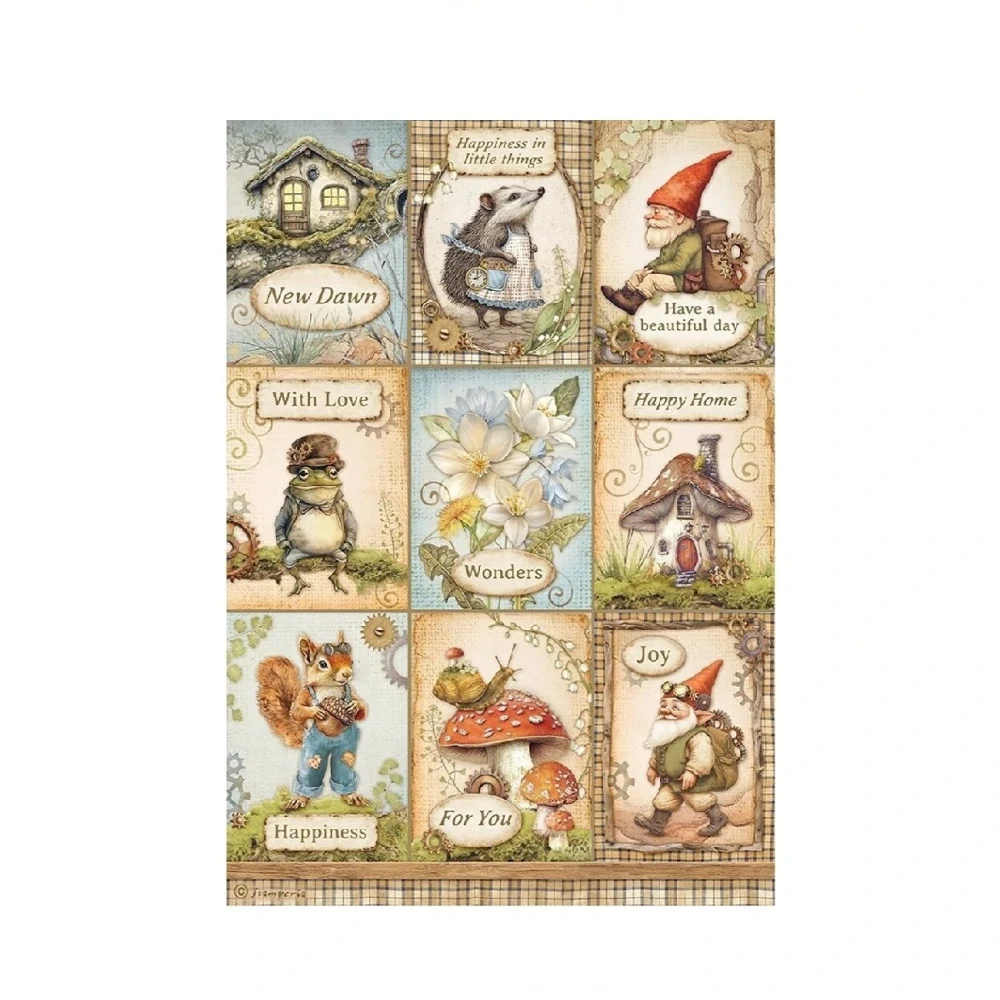 Ryžový papier Stamperia DFSA41015