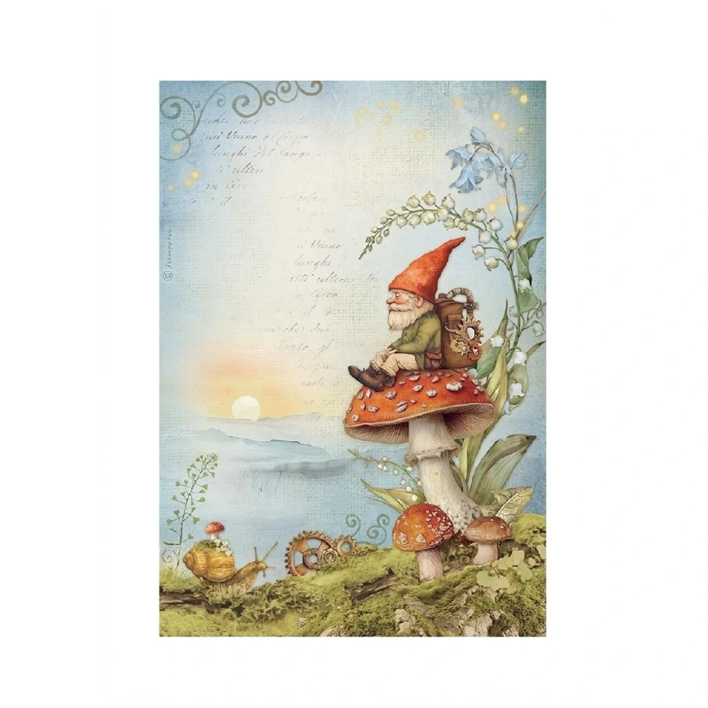 Ryžový papier Stamperia DFSA41017