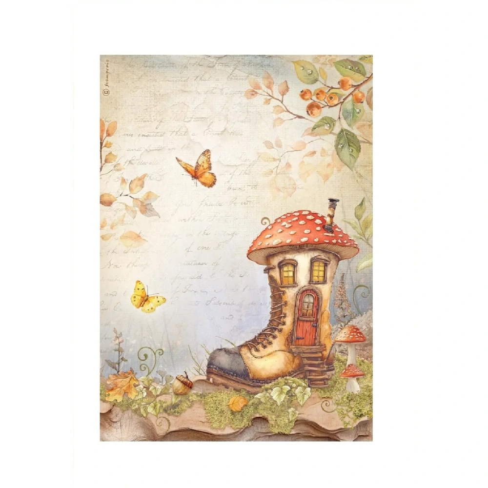 Ryžový papier Stamperia DFSA41061