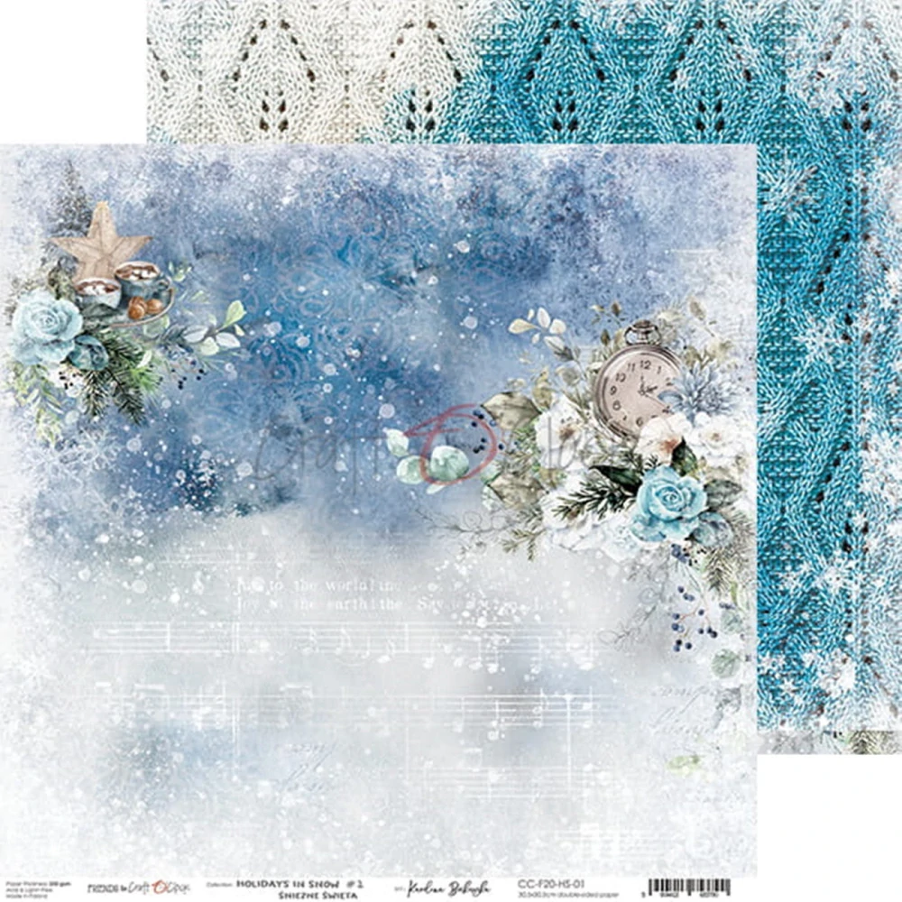 Scrapbook papier - Holidays in Snow 12x12 - Craft O´ Clock