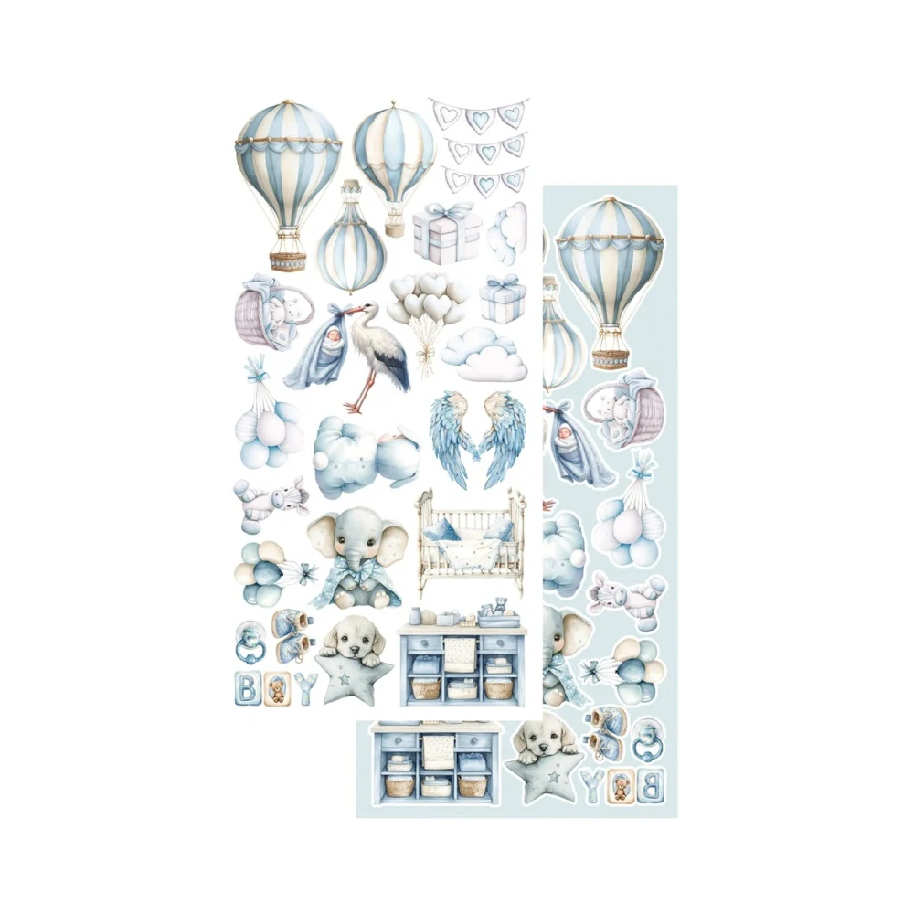 Alchemy of Art Scrapbook papier The Baby-Boy 6x12