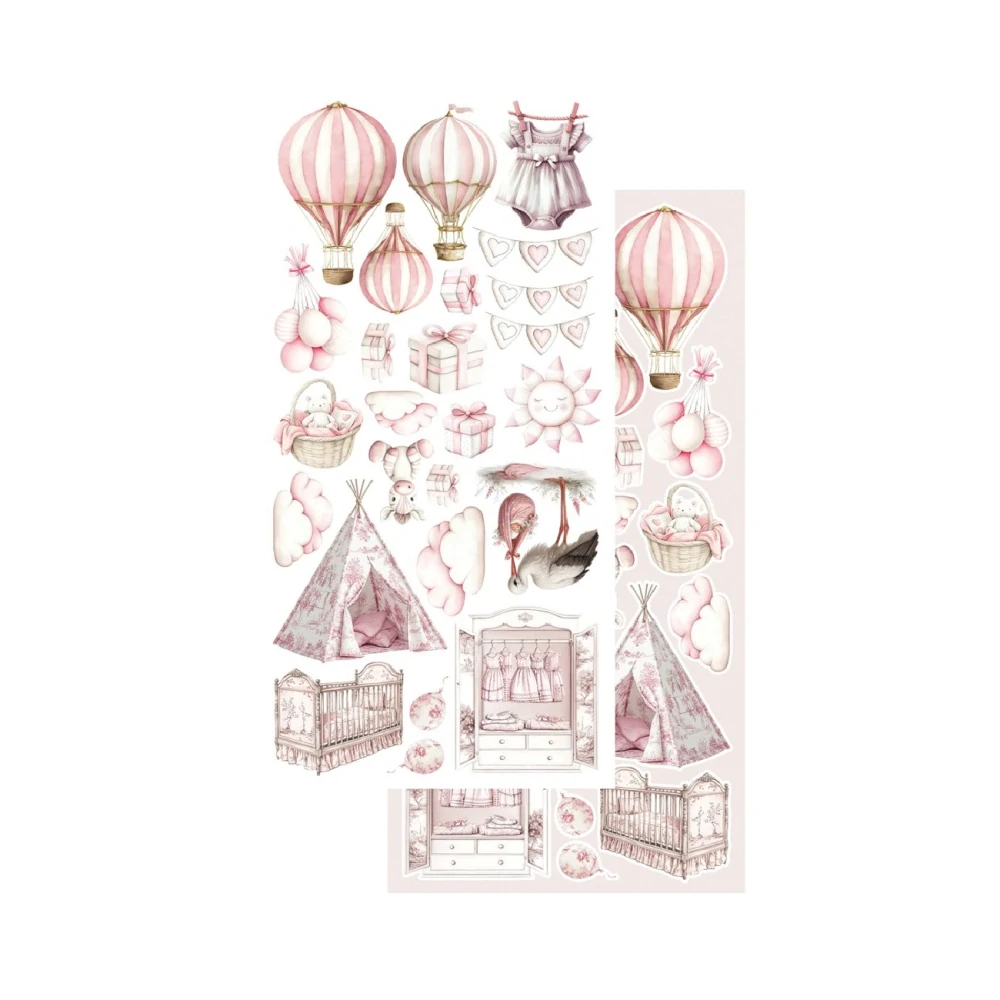 Alchemy of Art Scrapbook papier The Baby-Girl 6x12