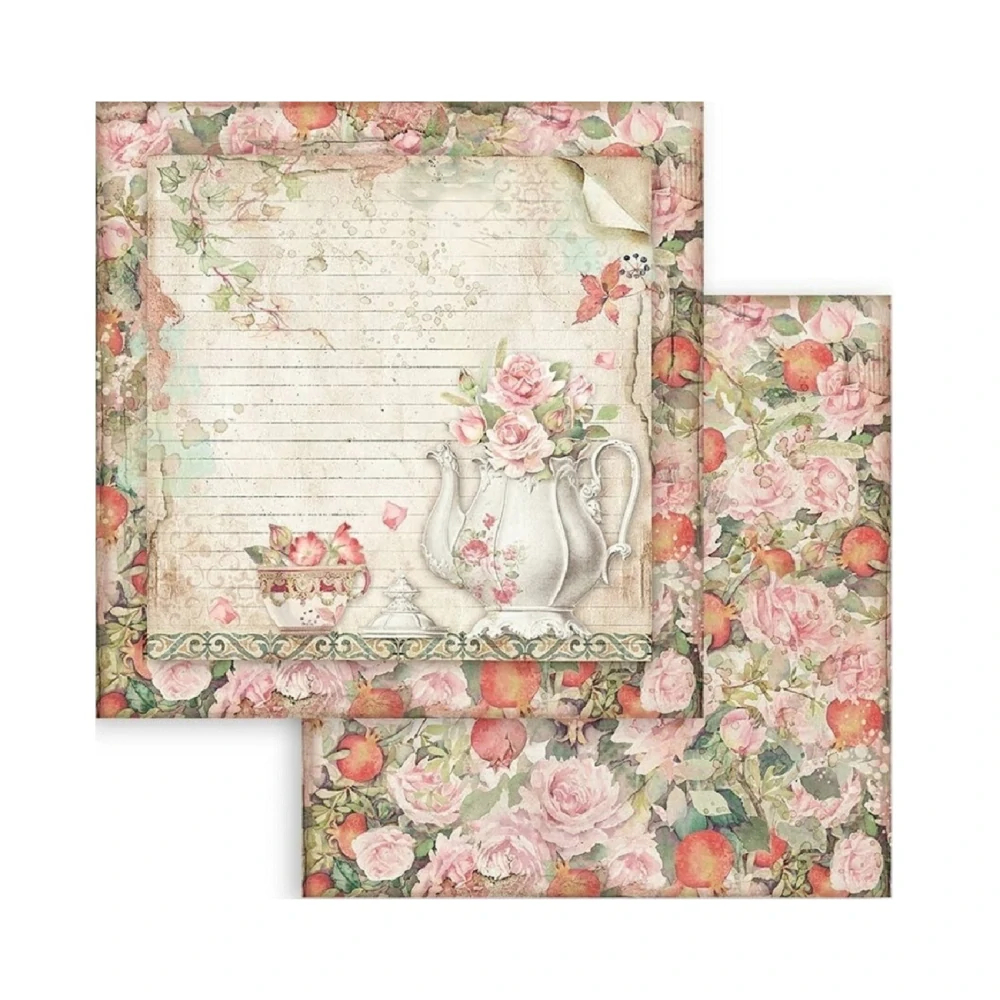 Stamperia Scrapbook papier – Casa Granada 8x8