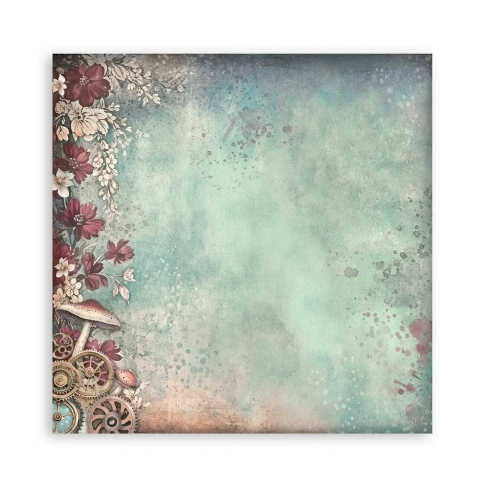 Stamperia Scrapbook papier – Master of Magic Backgrounds 8x8