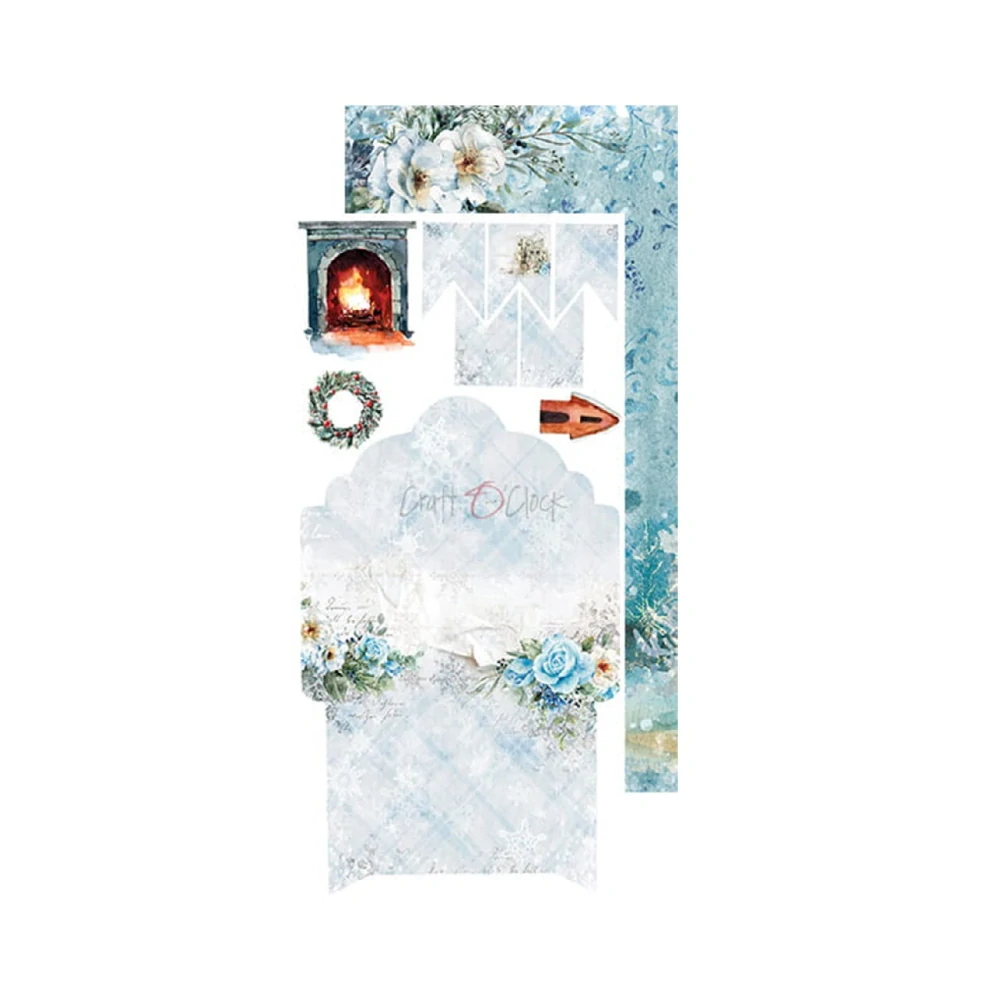  Scrapbook papier - Holidays in Snow 6x12 - Craft O´ Clock