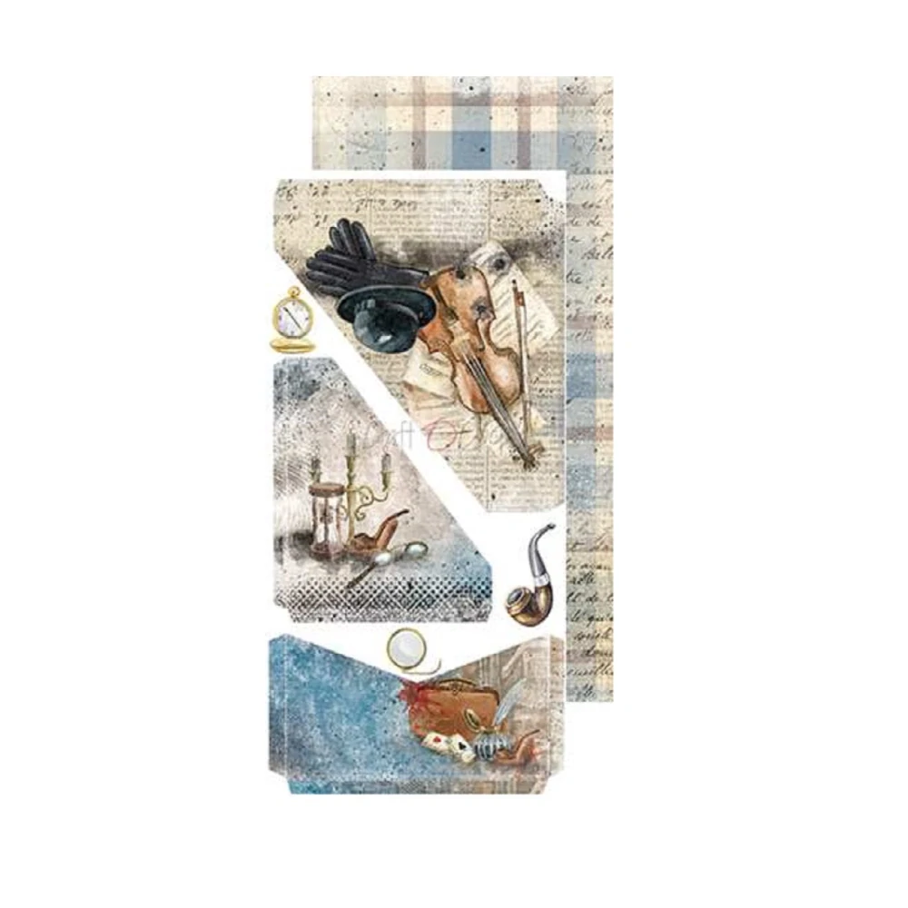 Craft O´ Clock Scrapbook papier - Age of Mysteries 6x12