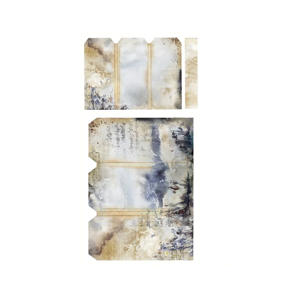 Craft O´ Clock Scrapbook papier - Beauty Restless  6x12