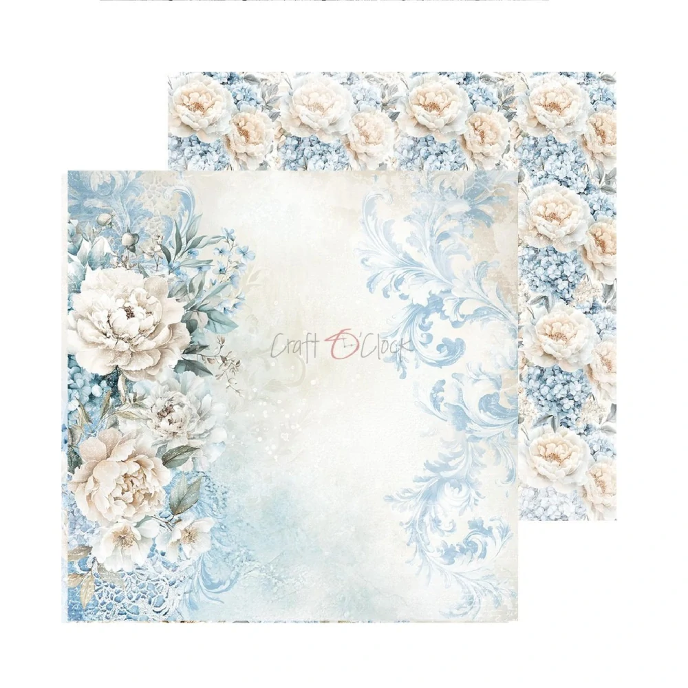 Craft O´ Clock Scrapbook papier - Something Blue 6x6